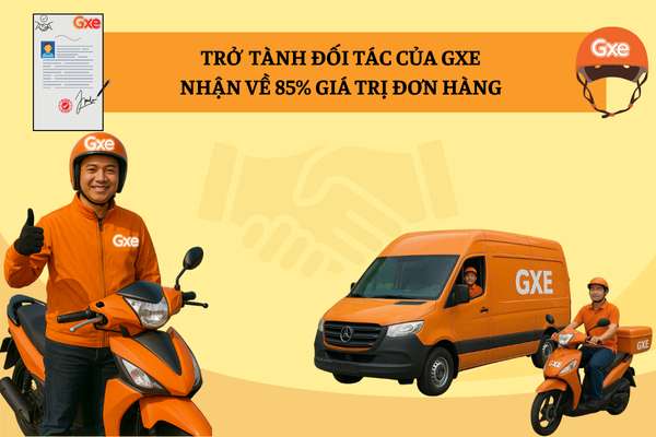Trở Thành Tài Xế Công Nghệ &#8211; Đối Tác GXE