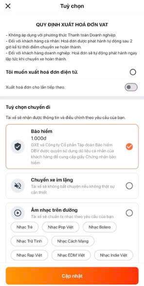 BẢO HIỂM CHUYẾN ĐI &#8211; DI CHUYỂN AN TOÀN CÙNG GXE